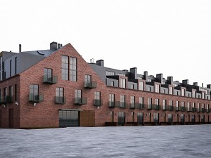 loft building exterior 3D Модель