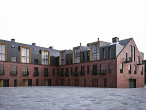 loft building exterior 3D Модель