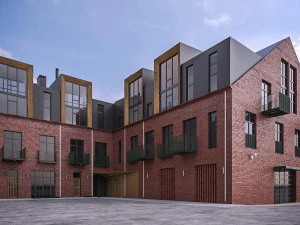loft building exterior 3D Model