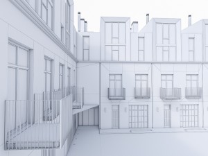 loft building exterior 3D Модель