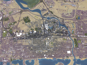 Dubai - 3D City Model Modèle 3D