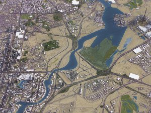 Dubai - 3D City Model Modèle 3D