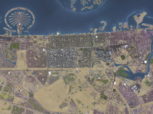 Dubai - 3D City Model Modèle 3D