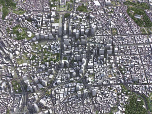Seoul - 3D City Model 3D Model