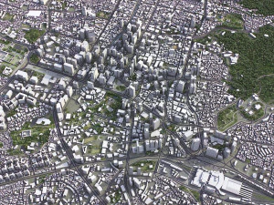 Seoul - 3D City Model 3D Model