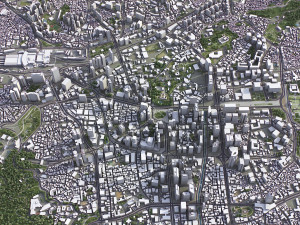 Seoul - 3D City Model Modelo 3D