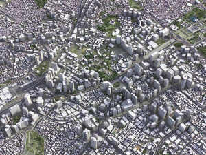 Seoul - 3D City Model 3D Model