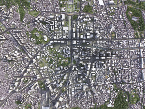 Seoul - 3D City Model Modelo 3D