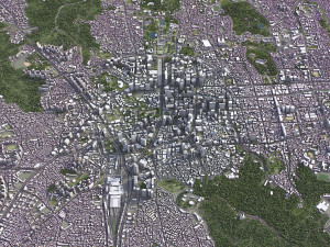 Seoul - 3D City Model Modelo 3D