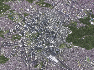 Seoul - 3D City Model Modelo 3D