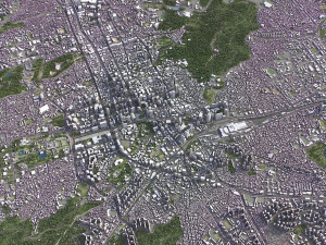 Seoul - 3D City Model Modelo 3D