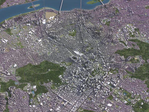 Seoul - 3D City Model 3D Model