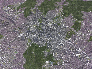 Seoul - 3D City Model Modelo 3D