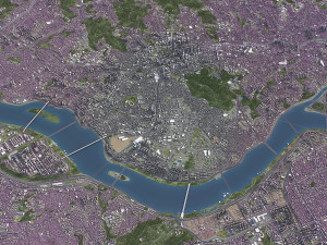 Seoul - 3D City Model Modelo 3D