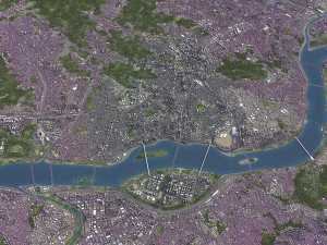 Seoul - 3D City Model 3D Model