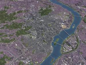 Seoul - 3D City Model Modelo 3D