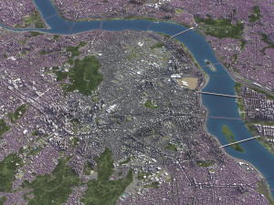Seoul - 3D City Model Modelo 3D