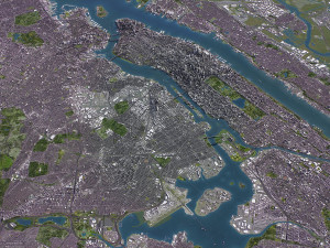 New York - 3D City Model 3D Model