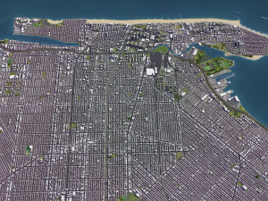 New York - 3D City Model 3D Model