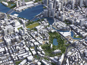 Singapore - 3D City Model 3D Model