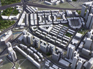 Singapore - 3D City Model 3D Model