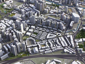 Singapore - 3D City Model 3D Model