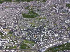 Singapore - 3D City Model Model 3D