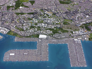 Singapore - 3D City Model Model 3D