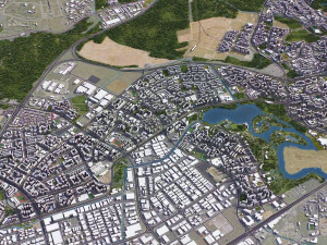Singapore - 3D City Model 3D Model