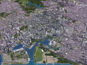 Singapore - 3D City Model 3D Model