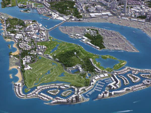 Singapore - 3D City Model 3D Model