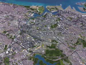 Singapore - 3D City Model Model 3D