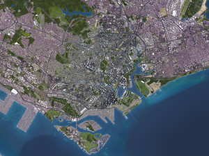 Singapore - 3D City Model Model 3D