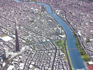 Tokyo - 3D City Model 3D 模型