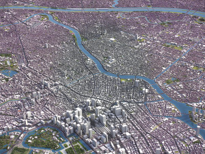 Tokyo - 3D City Model 3D 模型