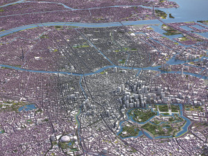 Tokyo - 3D City Model 3D 模型