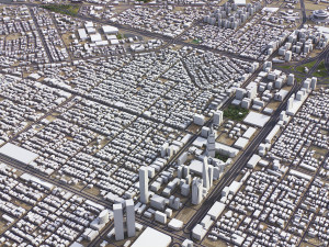 Riyadh - 3D City Model Modèle 3D