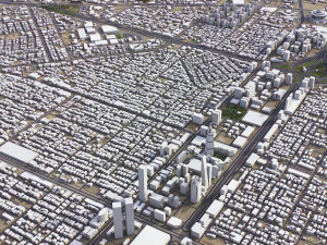 Riyadh - 3D City Model 3D Model