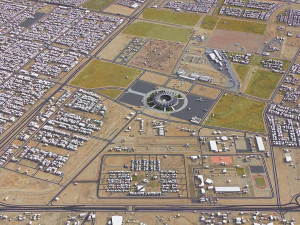 Riyadh - 3D City Model 3D Model