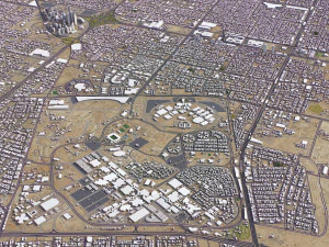 Riyadh - 3D City Model 3D Model