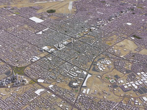 Riyadh - 3D City Model Modèle 3D