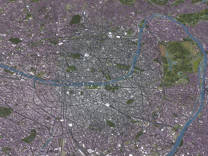 Paris - 3D City Model 3D Model