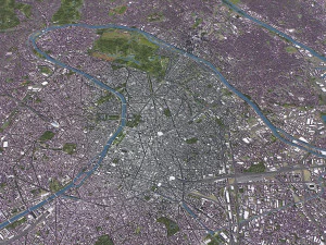 Paris - 3D City Model 3D Model