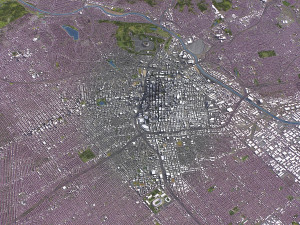 Los Angeles - 3D City Model 3D Model