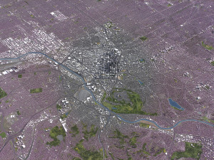 Los Angeles - 3D City Model 3D Model