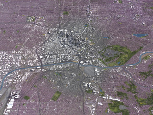 Los Angeles - 3D City Model 3D Model