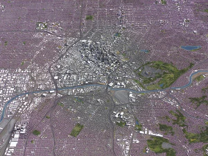 Los Angeles - 3D City Model 3D Model