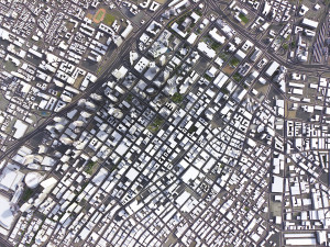 Los Angeles - 3D City Model 3D Model