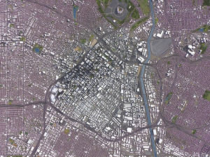 Los Angeles - 3D City Model 3D Model