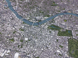 London - 3D City Model 3D Model